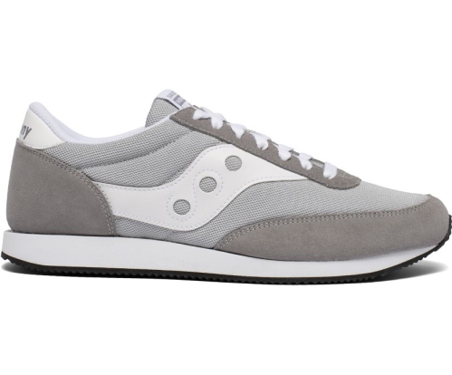 Tenis Saucony Hornet Hombre Zapatos Originales Gris / Blancas México MX-549-UZ